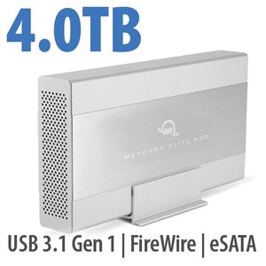 4.0TB OWC Elite Pro External 7200RPM Drive