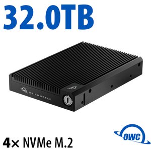 32.0TB OWC U2 Shuttle 3.5-inch NVMe U.2 SSD